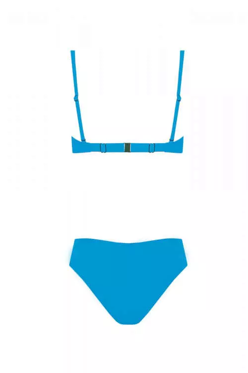 Dvodijelni plavi kupaći kostim Self