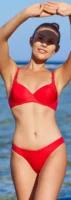 Rasprodaja crvenih ženskih kupaćih kostima super push-up